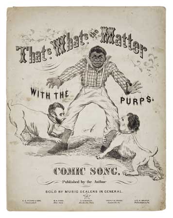 (SLAVERY AND ABOLITION--LINCOLN, ABRAHAM.) That’s What’s the Matter With the Purps A Comic Song (cover title);